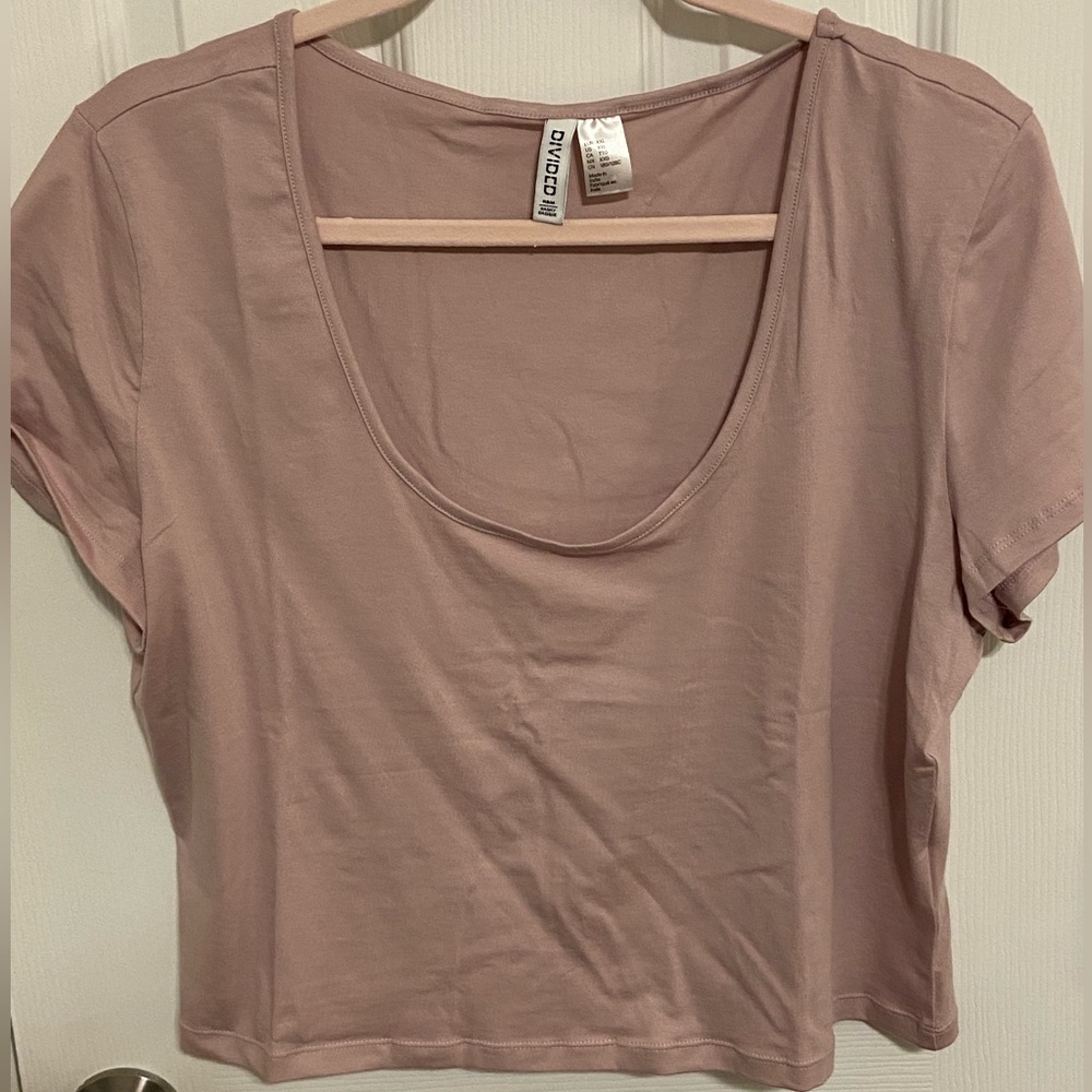 H&M Scoopneck Crop Top